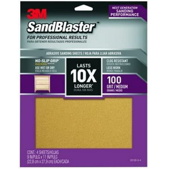 Wet or Dry Silicon Carbide Sandpaper 3M COMPANY 88600 180 Grit 25 Count 9 x 11 Wet or Dry Silicon Carbide Sandpaper 3M COMPANY 88600 180 Grit 25 Count 9 x 11